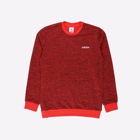 Adidas Kids Full Sleeves Sweatshirts Female Printed-Pack Of 1-Red