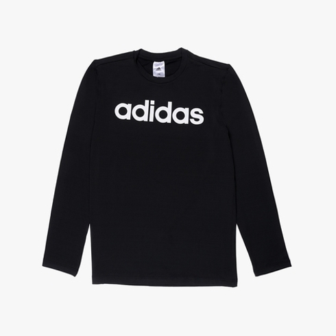 Adidas Kids Half Sleeves T-Shirts Male Printed-Pack Of 1-Black