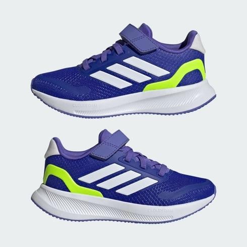 Adidas Kids Boys Textile Shoes-Blue