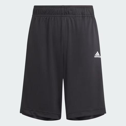 Adidas Kids Boys Polyester Shorts-Black