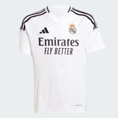 Adidas Kids Boys Polyester Jerseys-White