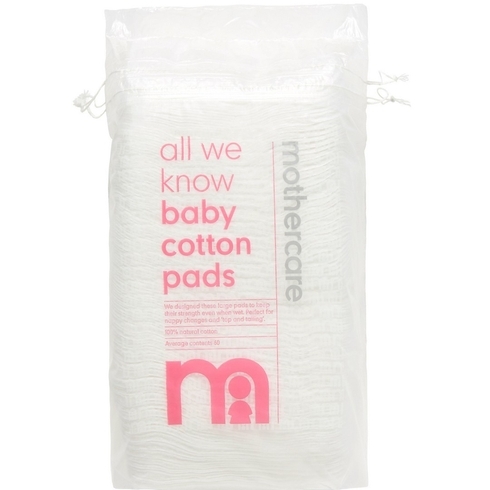Mothercare all we know cotton pads white - 60 pcs