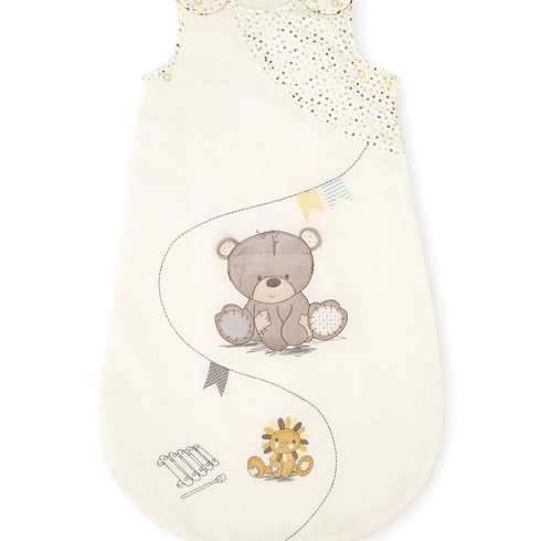 Mothercare Teddy'S Toy Box Sleeping Bag Cream