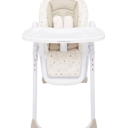 Mothercare Teddy'S Toy Box Baby High Chair White