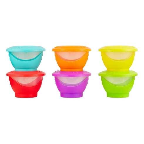 Mothercare Easy Pop Freezer Pots Multicolor Pack Of 6 Small