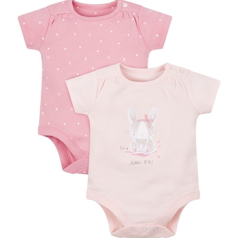My First Bunny Bodysuits - 2 Pack