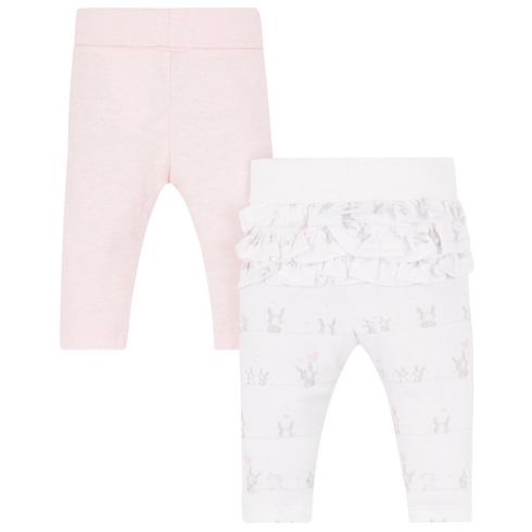Pink And Frill Leggings - 2 Pack
