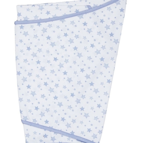 Mothercare Essential Swaddle Blanket Blue