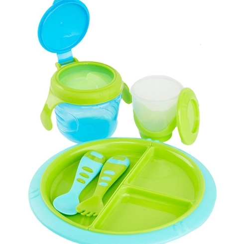 Mothercare Second Stage Feeding Kit Blue