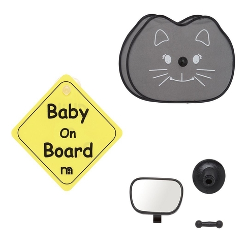 Mothercare Baby On Board Sign Baby First Tag Yellow