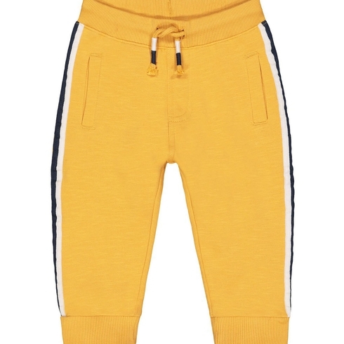 Boys Joggers Contrast Taping - Yellow