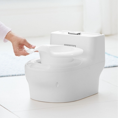 Skip hop made for me potty seat white