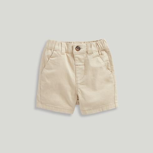 Mothercare Boys Stone Chino Shorts-Neutral