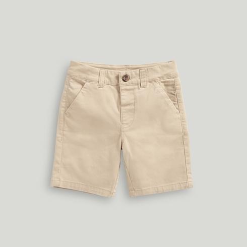 Mothercare Junior Boys Stone Chino Shorts-Neutral
