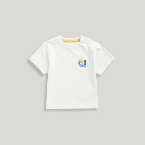 Mothercare Boys Technicolour Everley Printed 100% Cotton T-Shirt-Neutral