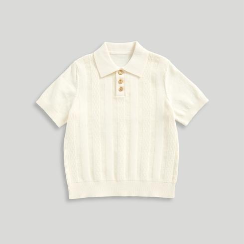 Mothercare Boys Junglemania Knitted Polo Shirt-Pack of 2-Light Brown