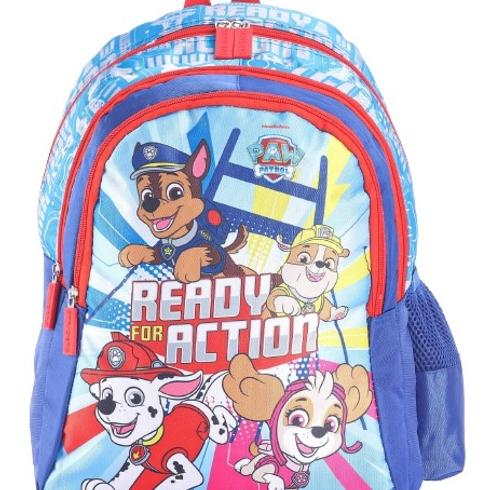 STRIDERS 14 inches Paw Patrol-Inspired School Bag for Little Rescuers Paws and Adventures Age ( 3 yr to 5 yr )
