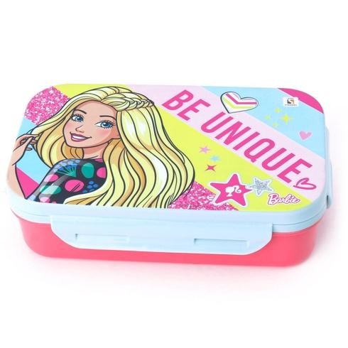 STRIDERS Barbie Lunch Box with Insulated Steel Container A Fashionable Mealtime Companion For Age 3Y to 10Y