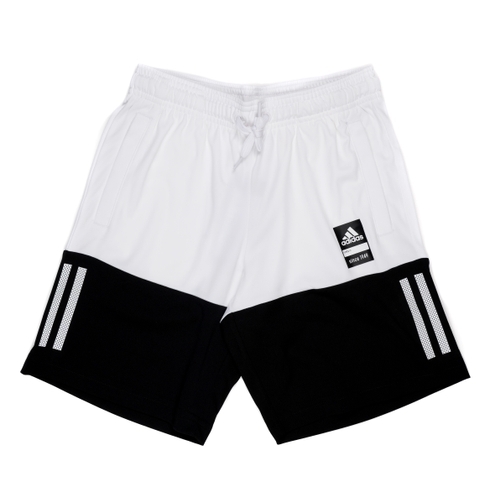 Adidas Boys  3Stripes Colorblock  Shorts-White