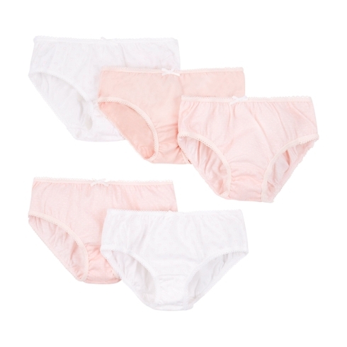 Girls Briefs - 5 Pack - Multicolor