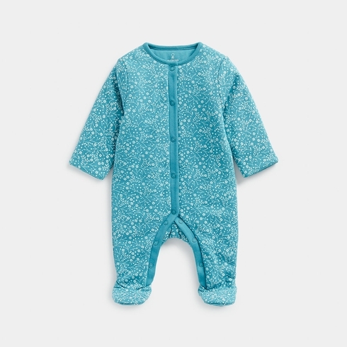 Mothercare Floral Walk In Sleeper - Green