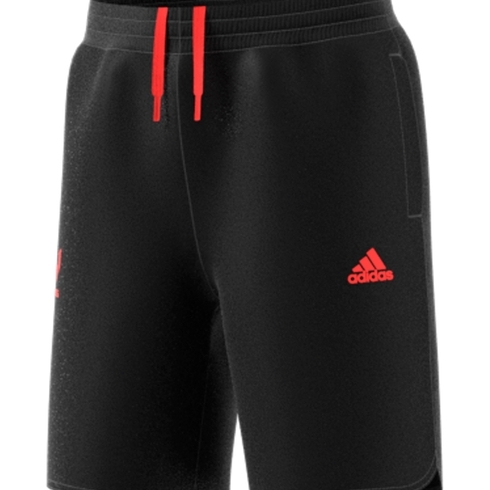 Adidas Kids - Shorts Unisex Printed-Pack Of 1-Black