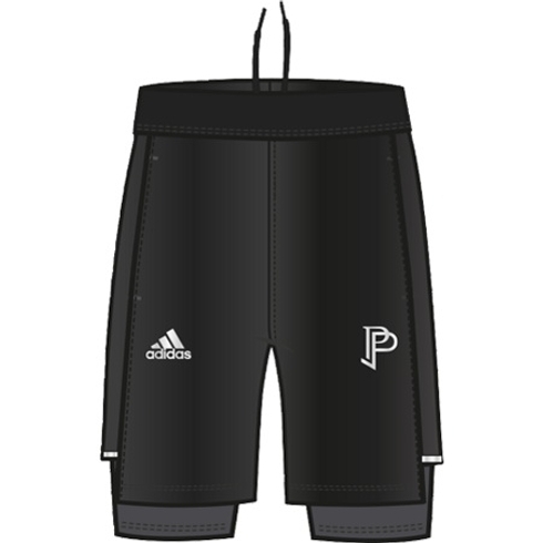 Adidas Kids - Shorts Unisex Printed-Pack Of 1-Black