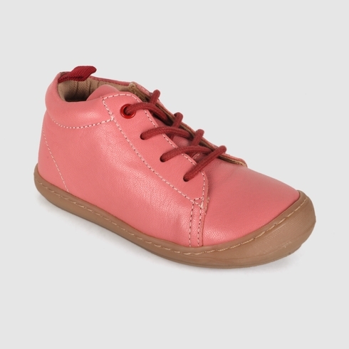 Girls First Walker Shoes Velcro Opening - Pink