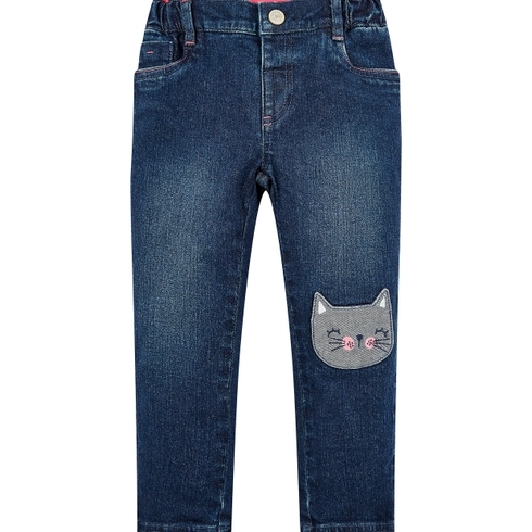 Cat Rib Waist Jeans