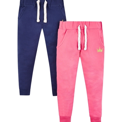 Pink And Navy Joggers - 2 Pack
