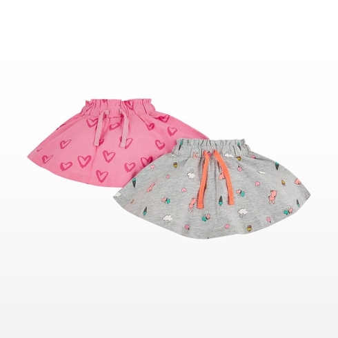Pink Heart Skirt - 2 Pack
