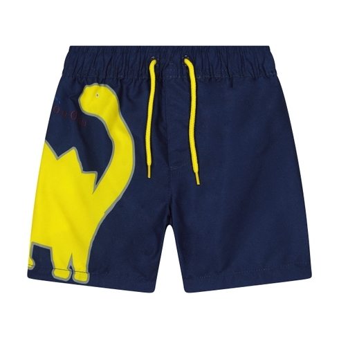 Navy Dinosaur Board Shorts