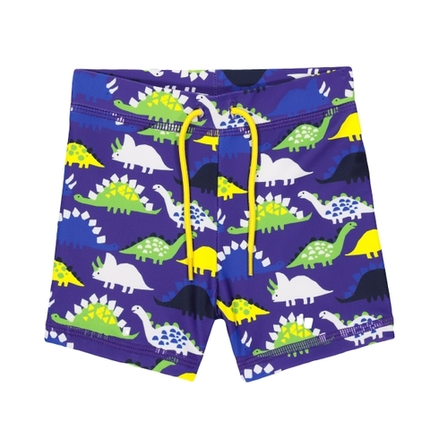 Blue Dinosaur Trunkie Swim Shorts