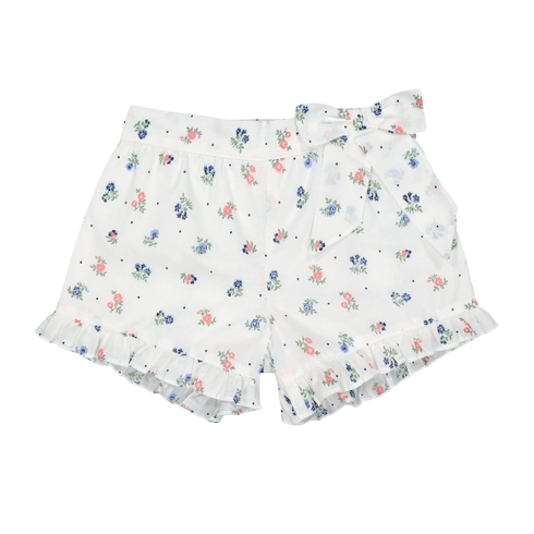 Floral Frilled Shorts