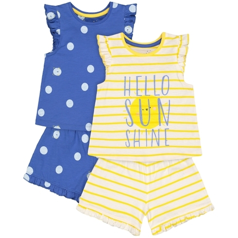 Mothercare Pointelle Vests- 5 Pack
