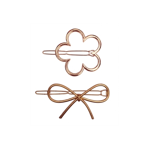 Akkad Bakkad Gold Baubles Hair Clip