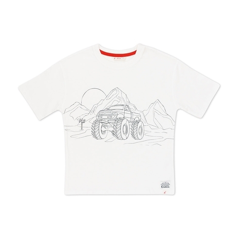 H By Hamleys Boys Great Outdoor Tee- White