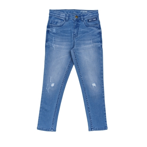 H By Hamleys Boys Jeans Classic Mid-Wash-Blue Multi