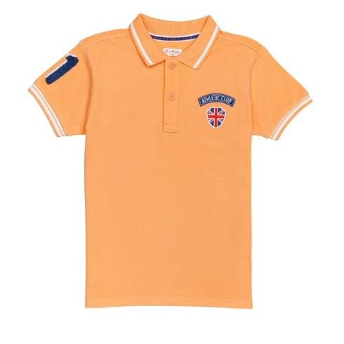 H By Hamleys Boys Short Sleeves Polo T-Shirt Sporty-Pink