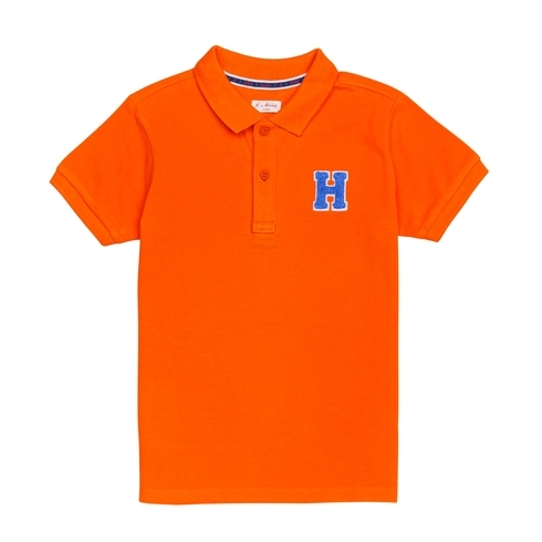 H By Hamleys Boys Short Sleeves Polo T-Shirt Classic -Orange