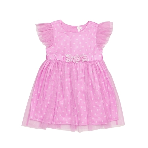 H By Hamleys Baby Girl Party Dress-Pink Pack Of 1
