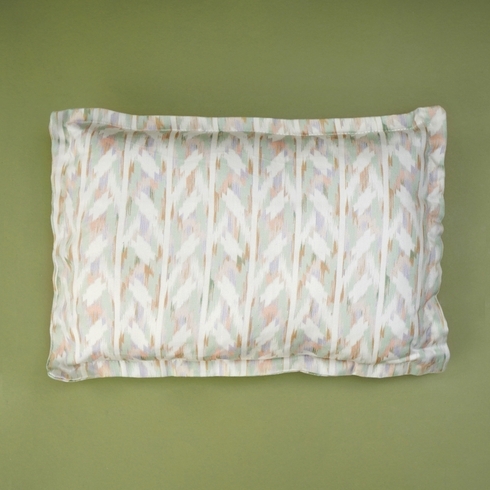  Fancy Fluff Organic Baby Pillow - Woodland -Green 