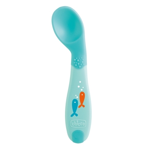 Chicco first spoon boy blue