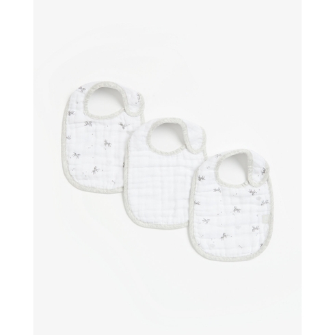 Mothercare Horse Bibs Grey Pack Of 3