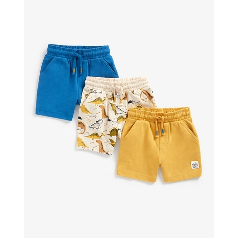 Boys Shorts -Pack of 3-Multicolor