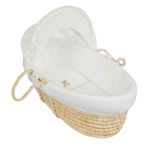 Mothercare Little & Loved Moses Basket Cream