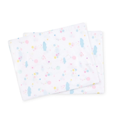 Mothercare Confetti Party Fitted Cot Bed Sheets Pink Pack Of 2