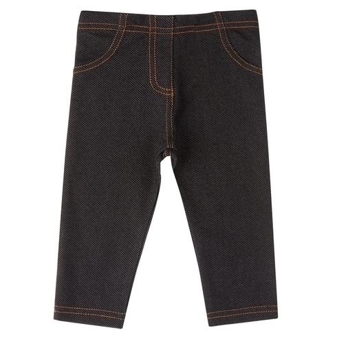 Black Denim Look Jeggings