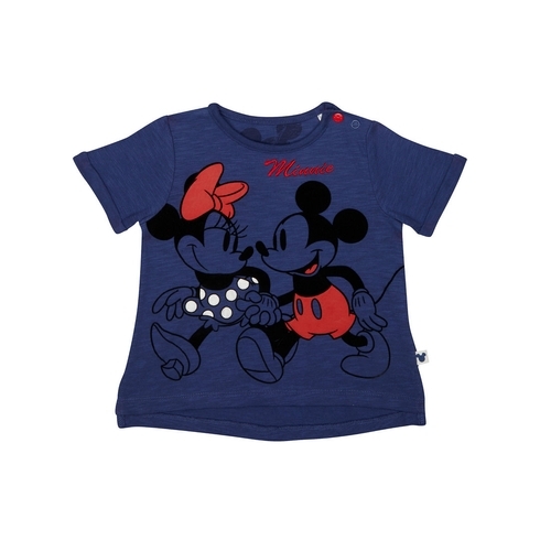 Disney Minnie And Mickey Navy T-Shirt