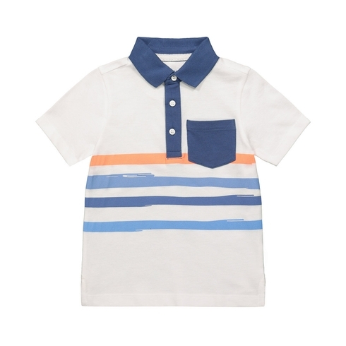 Multi-Stripe Polo Shirt